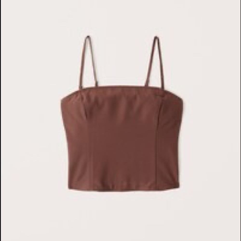 Abercrombie strapless corset top